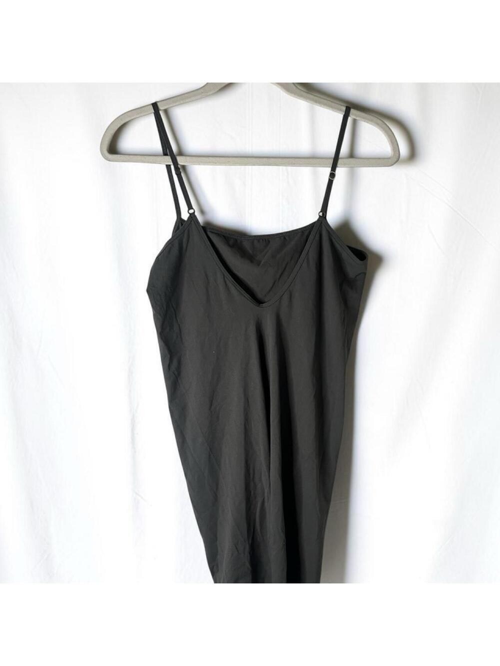NWT Free People Intimately Seamless Mini Slip Dress Womens Black M/L - Picture 3 of 6
